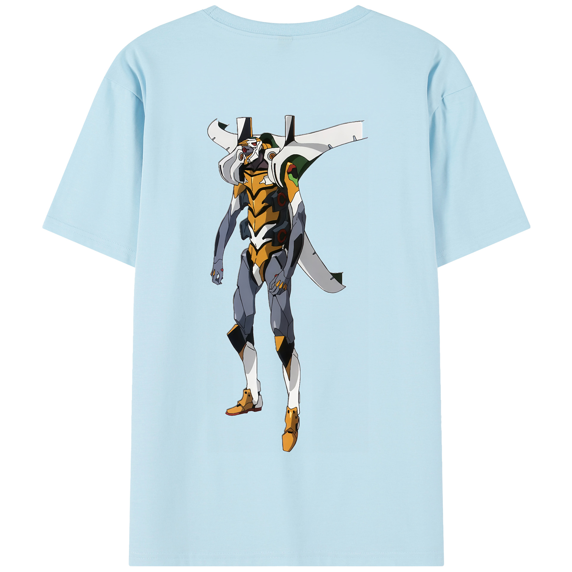 （画像用） EVA 新世紀エヴァンゲリオン 綿100％半袖Tシャツ（背面プリント）